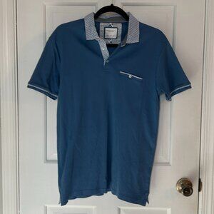 Ricky Singh Denim & Flower Blue Polo